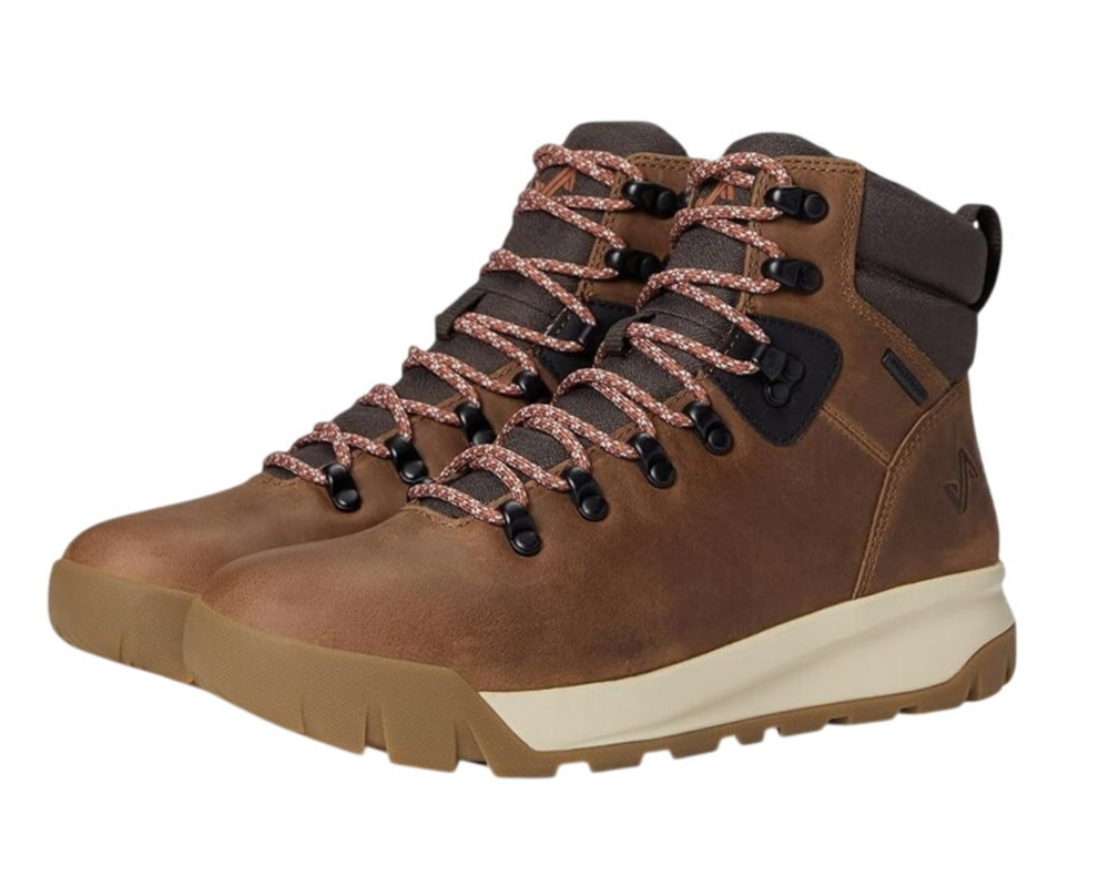 Forsake Womens Patch Mid ll Hiking Boots Size 8 Brown Leather Waterproof NWOB